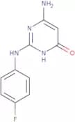 6-Amino-2-[(4-fluorophenyl)amino]pyrimidin-4(3H)-one