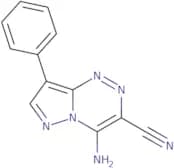 4-Amino-8-phenylpyrazolo[5,1-c][1,2,4]triazine-3-carbonitrile