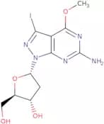 6-Amino-3-iodo-4-methoxy-1-(2-deoxy-β-D-ribofuranosyl)-1H-pyrazolo[3,4-d]pyrimidine