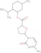 5-(4-Amino-2-oxo-1(2H)-pyrimidinyl)-1,3-oxathiolane-2-carboxylicacid 5-methyl-2-(1-methylethyl)cyc…