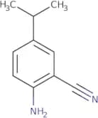 2-Amino-5-(1-methylethyl)benzonitrile