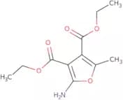 2-Amino-5-methyl-furan-3,4-dicarboxylic acid diethylester