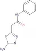5-Amino-N-phenyl-1,3,4-thiadiazole-2-acetamide