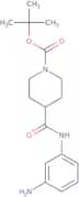 4-(3-Aminophenylcarbamoyl)piperidine-1-carboxylic acid tert-butylester