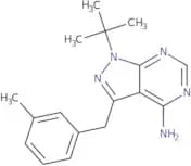 4-Amino-1-tert-butyl-(3-methylbenzyl)pyrazolo[3,4-D]pyrimidine