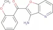 (3-Aminofuro[3,2-b]pyridin-2-yl)(2-methoxyphenyl)methanone
