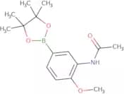 3-Acetamido-4-methoxyphenylboronic acid, pinacol ester