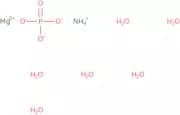 Ammonium magnesium phosphate hexahydrate