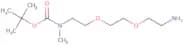 tert-Butyl-N-[2-[2-(2-Aminoethoxy)ethoxy]ethyl]-N-methyl carbamate