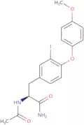 N-Acetyl-3-iodo-4-(4-methoxyphenoxy)-L-phenylalanine amide