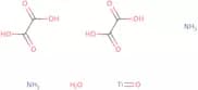 Ammonium titanyl oxalate monohydrate