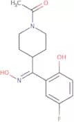 (E)-1-Acetyl-a-(5-fluoro-2-hydroxyphenyl)-N-hydroxy-4-piperidinemethanimine