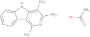 3-Amino-1,4-dimethyl-5H-pyrido[4,3-b]indole acetate