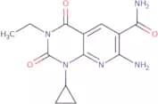 7-Amino-1-cyclopropyl-3-ethyl-2,4-dioxopyrido[2,3-d]pyrimidine-6-carboxamide