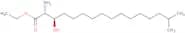 2-Amino-3-hydroxy-15-methyl-hexadecanoic acid ethyl ester
