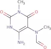 6-Amino-5-(N-formyl-N-methyl)-3-methyluracil