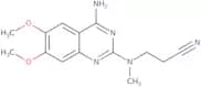 N-(4-Amino-6,7-dimethoxyquinazol-2-yl)-N-methyl-2-cyanoethylamine