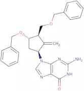 2-Amino-1,9-dihydro-9-[(1S,3R,4S)-4-(benzyloxy)-3-(benzyloxymethyl)-2-methylenecyclopentyl]-6H-pur…