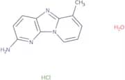 2-Amino-6-methyldipyrido[1,2-a:3',2'-d]imidazole hydrochloride monohydrate