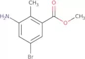 3-Amino-5-bromo-2-methyl-benzoic acid methyl ester