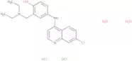 4-([7-Chloro-4-quinolinyl]amino)-2-([diethylamino]methyl)phenol dihydrochloride dihydrate