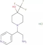 1-(2-Amino-1-(Pyridin-4-Yl)Ethyl)-4-(Trifluoromethyl)Piperidin-4-Ol Hydrochloride