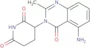 3-(5-Amino-2-methyl-4-oxoquinazolin-3(4H)-yl)piperidine-2,6-dione