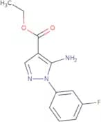 5-Amino-1-(3-fluorophenyl)-1H-pyrazole-4-carboxylic acid ethyl ester