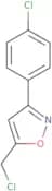 5-(Chloromethyl)-3-(4-chlorophenyl)isoxazole