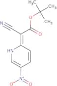 t-Butyl 2-cyano-2-(5-nitropyridin-2(1H)-ylidene)acetate