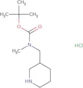 tert-butyl methyl(3-piperidinylmethyl)carbamate hydrochloride