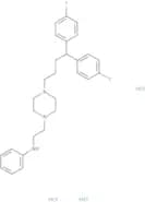 4-(4,4-Bis(4-fluorophenyl)butyl)-N-phenyl-1-Piperazineethanamine trihydrochloride