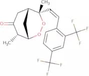 (1R,4S,5S,8R)-8-[(Z)-2-[2,4-Bis(Trifluoromethyl)Phenyl]Ethenyl]-4,8-Dimethyl-6,7-Dioxabicyclo[3.3.…