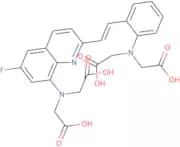 2-[[2-[(E)-2-[8-(Bis(Carboxymethyl)Amino)-6-Fluoroquinolin-2-Yl]Ethenyl]Phenyl]-(Carboxymethyl)Ami…