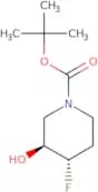 tert-Butyl trans-3-hydroxy-4-fluoropiperidine-1-carboxylate