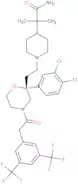 1-[2-[(2R)-4-[2-[3,5-Bis(trifluoromethyl)phenyl]acetyl]-2-(3,4-dichlorophenyl)-2-morpholinyl]ethyl…