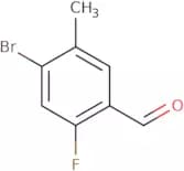 4-bromo-2-fluoro-5-methylbenzaldehyde
