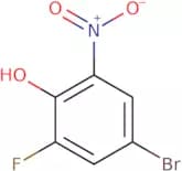4-bromo-2-fluoro-6-nitrophenol