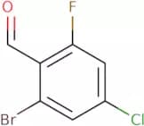 2-bromo-4-chloro-6-fluorobenzaldehyde