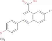 6-Bromo-2-(4-methoxyphenyl)quinoline-4-carboxylic acid