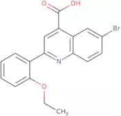 6-Bromo-2-(2-ethoxyphenyl)quinoline-4-carboxylic acid