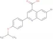 6-Bromo-2-(4-isopropoxyphenyl)quinoline-4-carboxylic acid