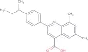 2-(4-sec-Butylphenyl)-6,8-dimethylquinoline-4-carboxylic acid