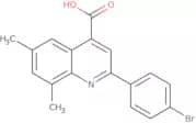 2-(4-Bromophenyl)-6,8-dimethylquinoline-4-carboxylic acid