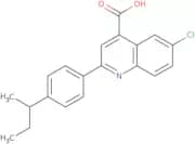 2-(4-sec-Butylphenyl)-6-chloroquinoline-4-carboxylic acid