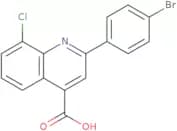 2-(4-Bromophenyl)-8-chloroquinoline-4-carboxylic acid