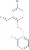 5-Bromo-2-[(2-chlorobenzyl)oxy]benzaldehyde