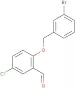 2-[(3-Bromobenzyl)oxy]-5-chlorobenzaldehyde