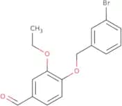 4-[(3-Bromobenzyl)oxy]-3-ethoxybenzaldehyde
