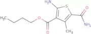 Butyl 2-amino-5-(aminocarbonyl)-4-methylthiophene-3-carboxylate